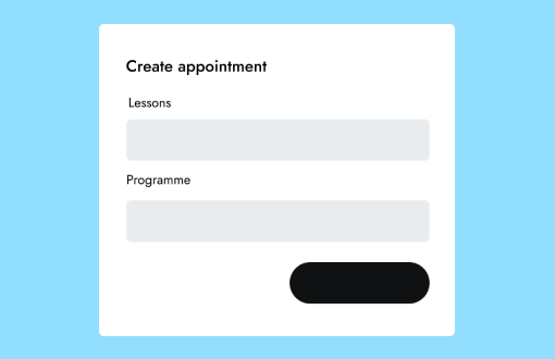 Tefez product workflow for trial lesson booking
